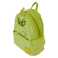 Loungefly Dr. Seuss' How The Grinch Stole Christmas! Plush Cosplay Light Up Mini Backpack