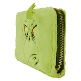 Loungefly Dr. Seuss' How The Grinch Stole Christmas! Plush Cosplay Glow Zip Around Wallet