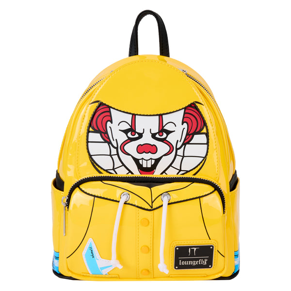 Loungefly It Pennywise Raincoat Cosplay Glow Mini Backpack