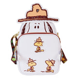 Loungefly Peanuts 50th Anniversary Snoopy's Beagle Scouts Crossbuddies® Cosplay Crossbody Bag with Coin Bag