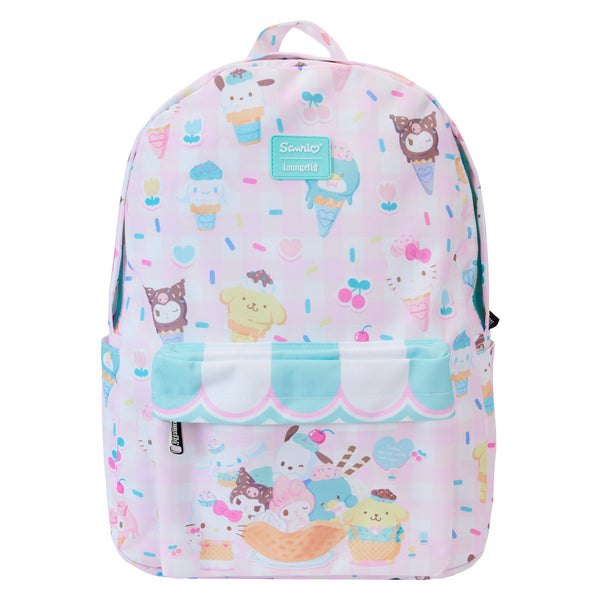 Loungefly Sanrio Hello Kitty & Friends Sweets All-Over Print Nylon Full-Size Backpack