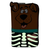 Loungefly Scooby-Doo™ Skeleton Cosplay Glow Zip Around Wallet