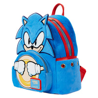 Loungefly Sonic the Hedgehog Classic Cosplay Plush Mini Backpack