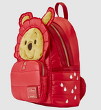 Loungefly Disney Winnie the Pooh Rainy Day Puffer Jacket Cosplay Mini Backpack