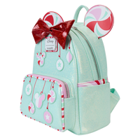 Loungefly Disney Minnie Mouse Peppermint Ornaments Mini Backpack