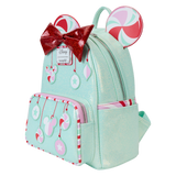 Loungefly Disney Minnie Mouse Peppermint Ornaments Mini Backpack