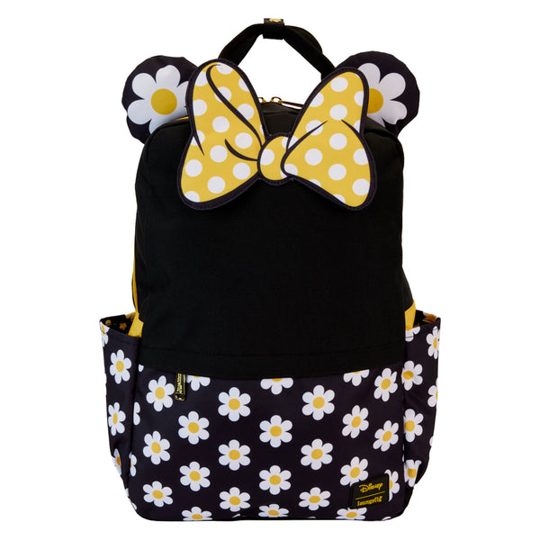 Loungefly Disney Minnie Mouse Daisy All-Over Print Nylon Full-Size Backpack