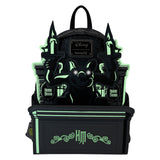 Loungefly Disney The Haunted Mansion Gargoyle Wallpaper Light Up Glow Mini Backpack