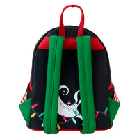 Loungefly Disney The Nightmare Before Christmas Jack Wrapped In Lights Light Up Glow Mini Backpack