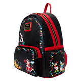 Loungefly Disney Mickey & Friends Christmas Light Decorations Light Up Mini Backpack