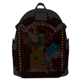 Loungefly Disney Winnie The Pooh & Friends Christmas Greetings Light Up Mini Backpack