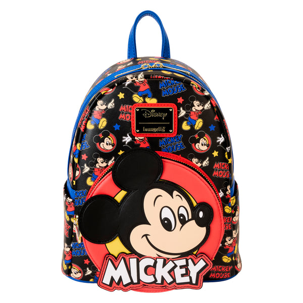 Loungefly Disney Mickey Mouse Classic All-Over Print Mini Backpack