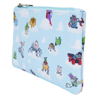 Loungefly Pixar Toy Story Movie Collab All-Over Print Nylon Zipper Pouch Wristlet