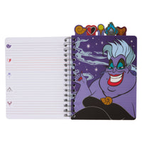 Loungefly Disney Villains Iridescent All-Over Print Stationery Spiral Tab Journal