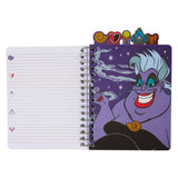 Loungefly Disney Villains Iridescent All-Over Print Stationery Spiral Tab Journal