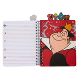 Loungefly Disney Villains Iridescent All-Over Print Stationery Spiral Tab Journal