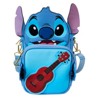 Loungefly Disney Stitch Camping Cuties Crossbuddies® Cosplay Crossbody Bag with Coin Bag