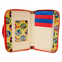 Loungefly Disney Mickey & Friends Classic All-Over Print Zip Around Wallet